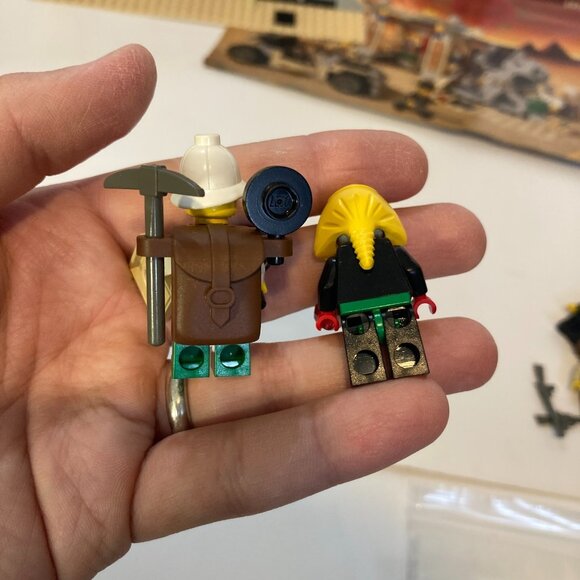 Lego 5958 System Adventurers Mummy’s Tomb 100% Complete w/Manual + Minifigs - Picture 7 of 16
